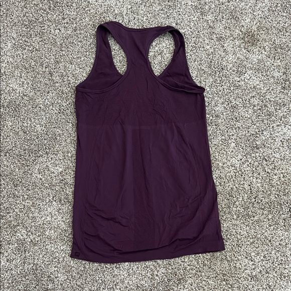 Fabletics Deep Purple Racerback Tank Top - Picture 3 of 3